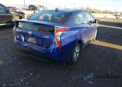 2017 Toyota Prius Four from USA, damaged, VIN JTDKARFU1H3539967